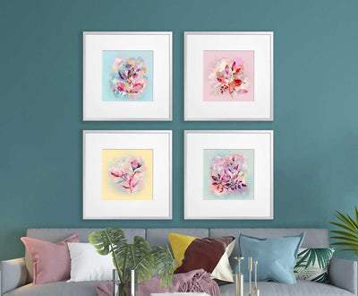 Buy botanical & floral wall art prints & digital paintings at Claude & Leighton. Flower & leaf art in beautiful colours & various sizes.
