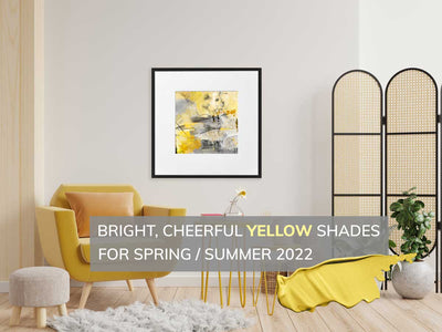 Colour experts predict bright, cheerful yellow shades for spring / summer 2022