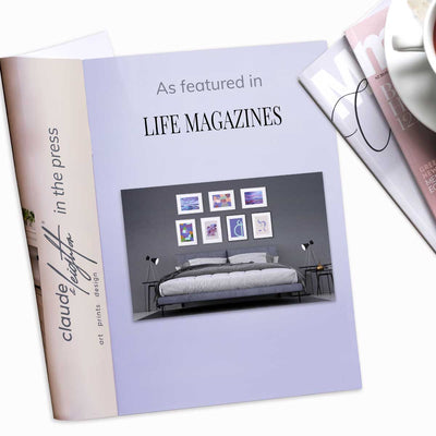 Our selection of Pantone 2022 art prints features in Life Magazine