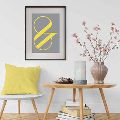 Yellow art prints & posters