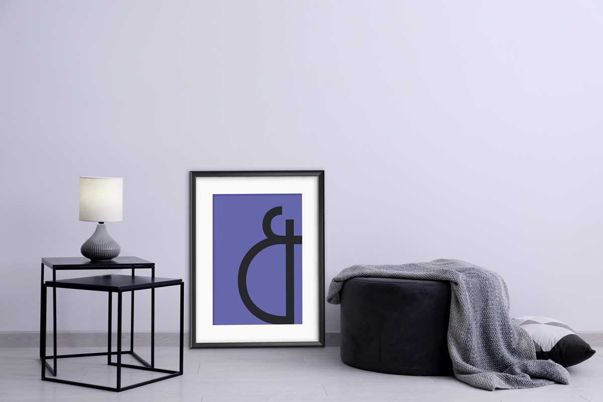 Typography prints, ampersand art & song lyrics posters ready to buy at Claude & Leighton